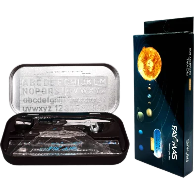 Faymas Royel জ্যামিতি 10 পিস বক্স - FGB002-10S