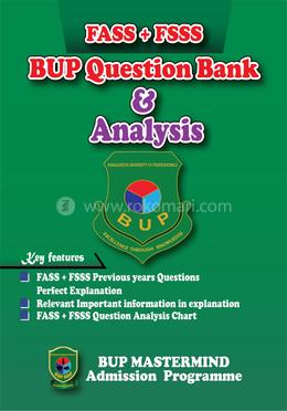 BUP Question Bank And Analysis - FASS FSSS