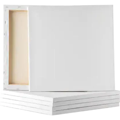 হোয়াইট ক্যানভাস 12x12 ইঞ্চি-1 পিস