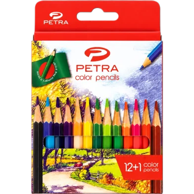 Petra ক্লাসিক কালার পেন্সিল হাফ লেংথ 13 পিস - PCCPH0013