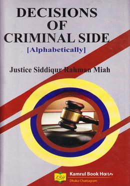 Decisions of Criminal Side