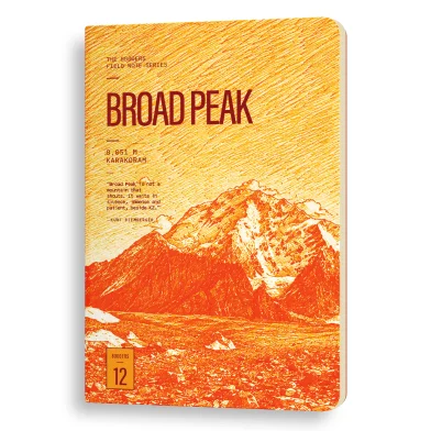 ব্রড Peak নোটবুক — দ্য 8000'ERS ফিল্ড Notes সিরিজ-12 - SN202606238