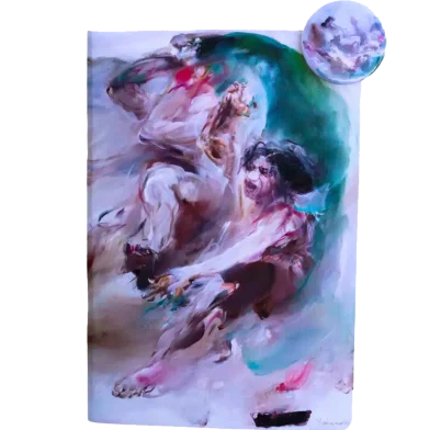 Sevendays Notes ফ্রিডম ফাইটার নোটবুক সহ ব্যাজ - SN202309381