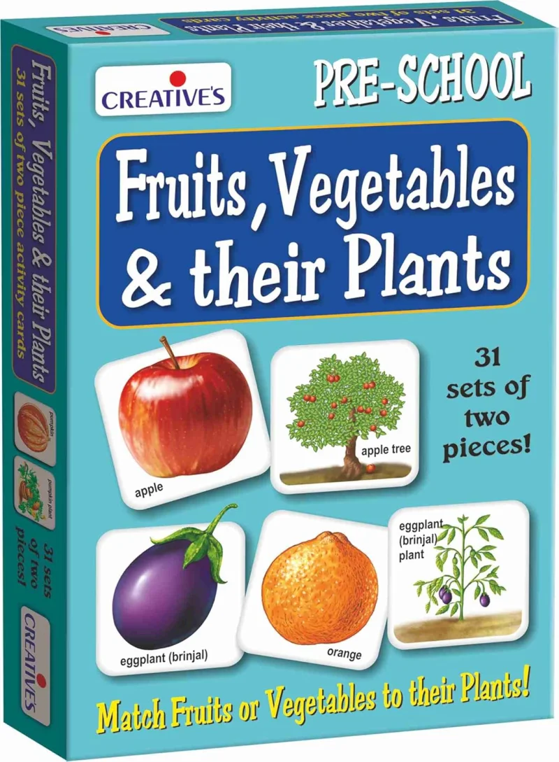 Creative’s Fruits, Vegetables & Their Plants