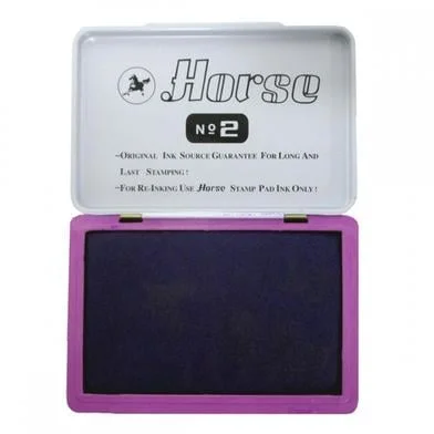 Horse স্ট্যাম্প প্যাড H-2 (প্লাস্টিক)