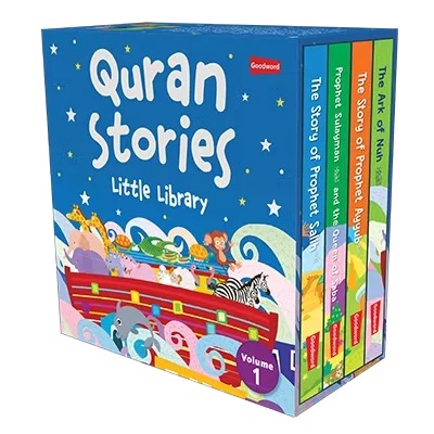 Quran Stories – Little Library – Vol.1 (4 Board Books Set)