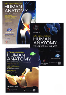 Arif's Representation on Human Anatomy (Set of Vols 1, 2, 3)