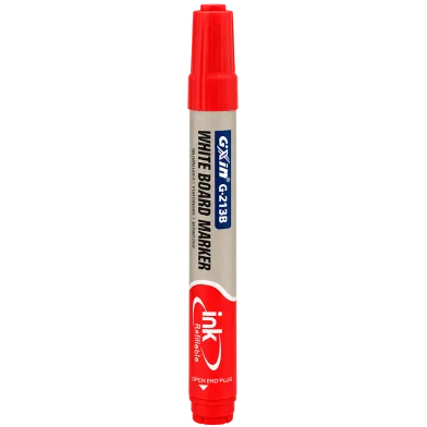 GXIN হোয়াইট বোর্ড মার্কার রিফিলেবল রেড ইংক - G-213B