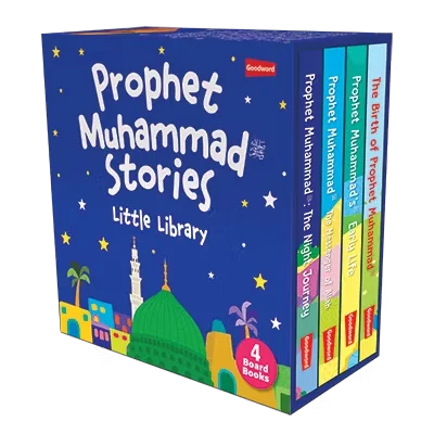 Prophet Muhammad Stories – Little Library (4 Board Books Set)