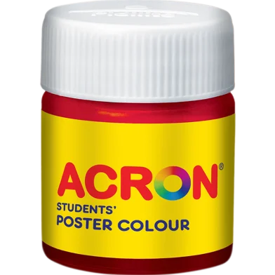 Acron স্টুডেন্টস পোস্টার কালার পোস্টার রেড 15 মিলি