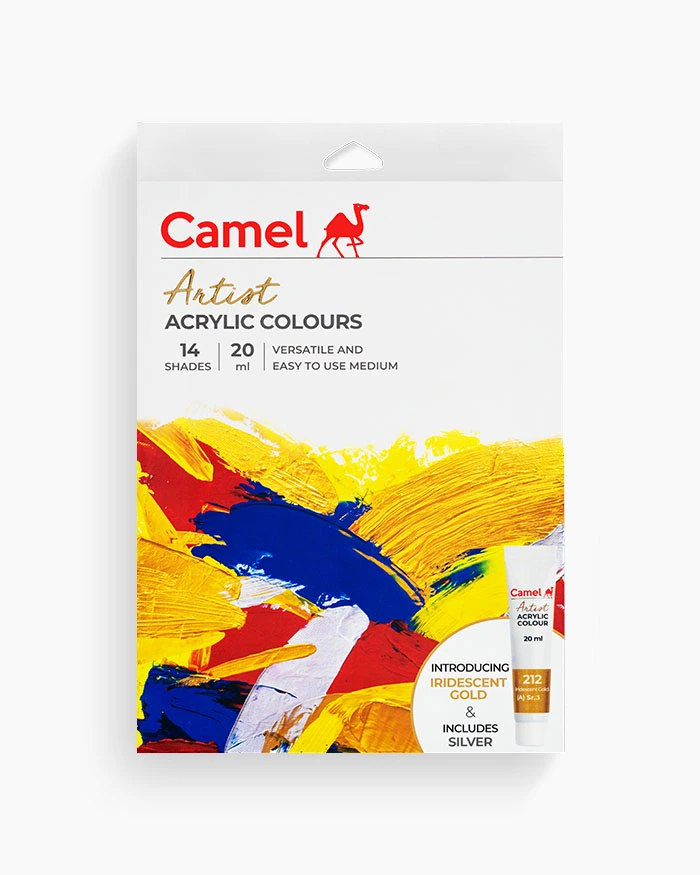 Camel আর্টিস্ট অ্যাক্রিলিক কালার 20ml 14 শেড *NEW*