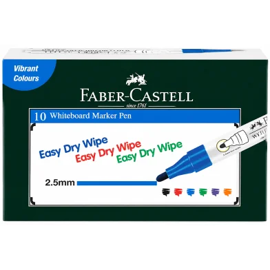 Faber Castell হোয়াইটবোর্ড মার্কার পেন-12 পিস