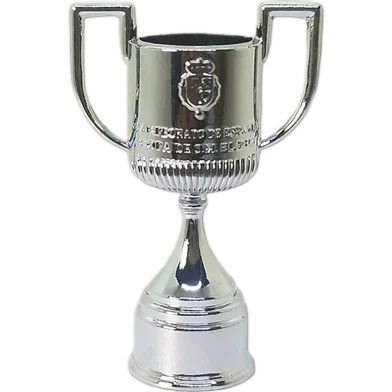 স্মল Copa Del Rey ফুটবল ট্রফি ডেস্ক কার শোকেস গিফট