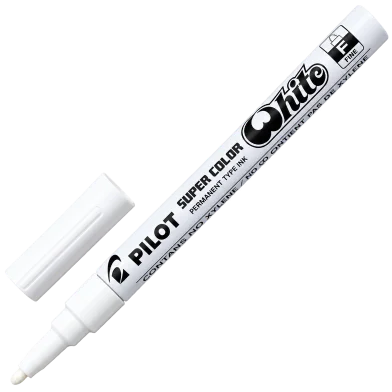 Pilot SC-W-F 'সুপার কালার পারমানেন্ট Marker' (হোয়াইট)