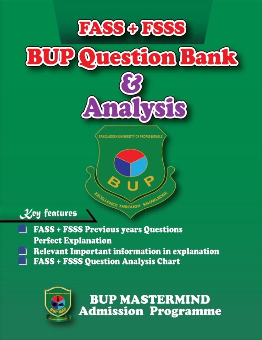 BUP Question Bank And Analysis - FASS FSSS