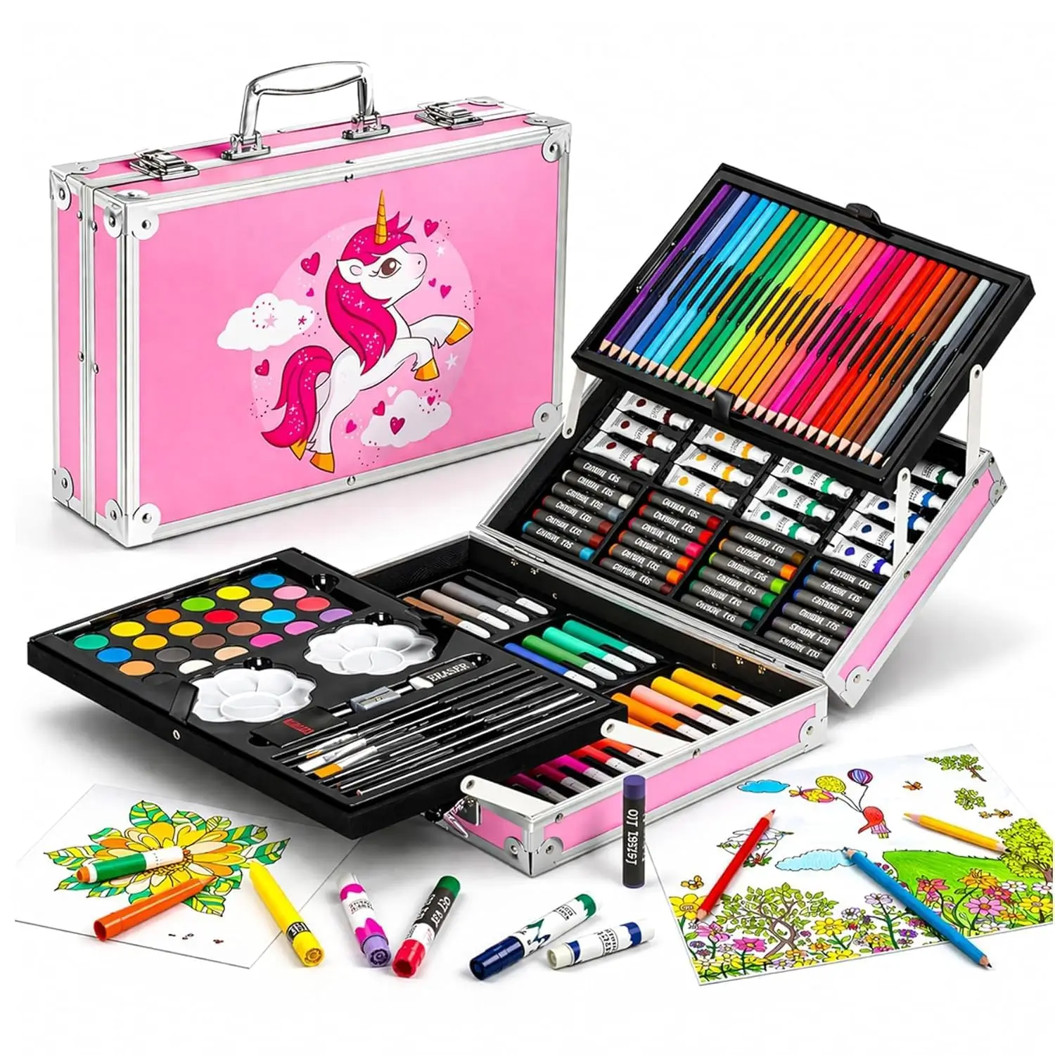 Unicorn 145 PCS – আর্ট গিফট সেট