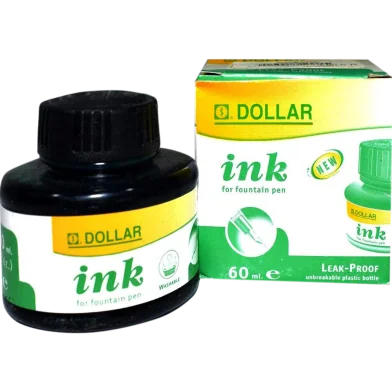 Dollar ফাউন্টেন পেন ইংক - 60 মিলি