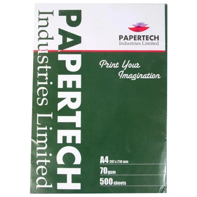 Papertech A4 অফসেট পেপার 70 জিএসএম 500 শিট