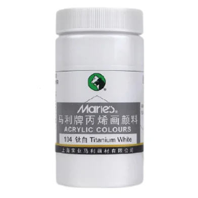 Maries অ্যাক্রিলিক কালার Titanium হোয়াইট- 300 মিলি
