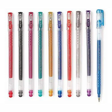 Montex Hy-Speed গ্লিটার জেল Pen - (10 পিস)