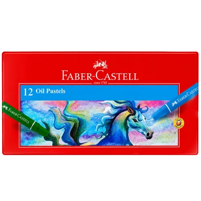 Faber Castell অয়েল প্যাস্টেল নিউ - 12 কালার