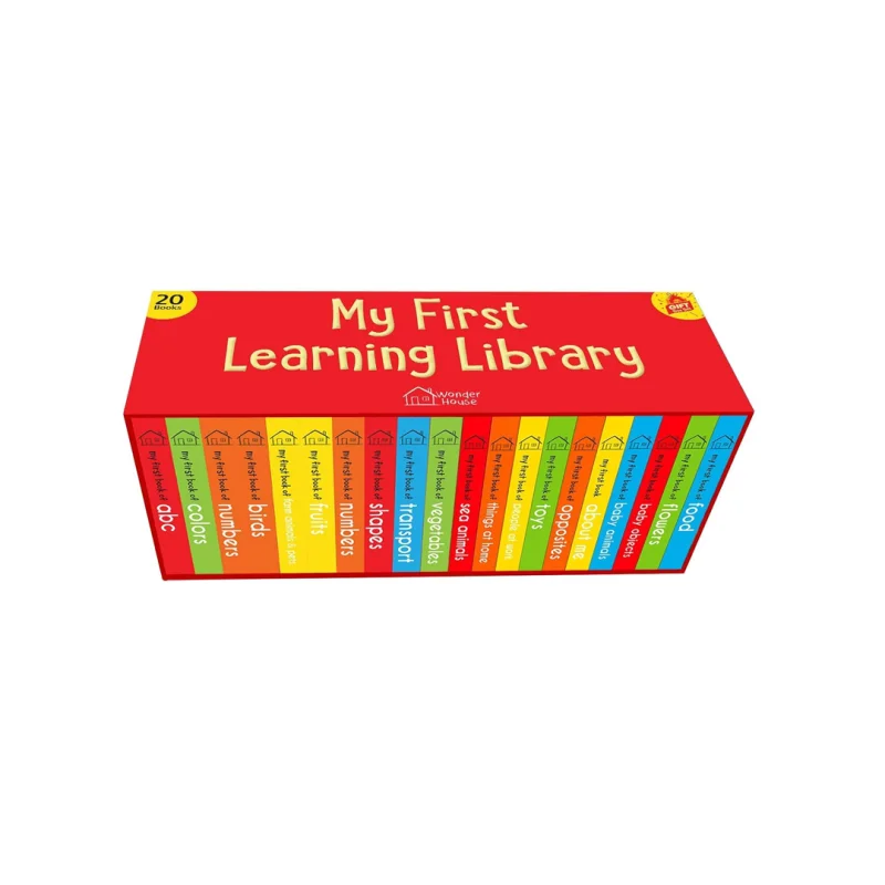 My First Complete Learning Library: Boxset of 20 Board Books I Perfect Gift Set for Toddlers I Ages 0 to 5