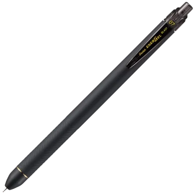 Pentel BL437R1-A জেল পেন ব্ল্যাক ইংক ব্ল্যাক বডি
