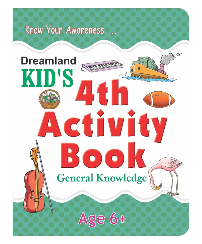 4th Activity Book: General Knowledge – Age 6+