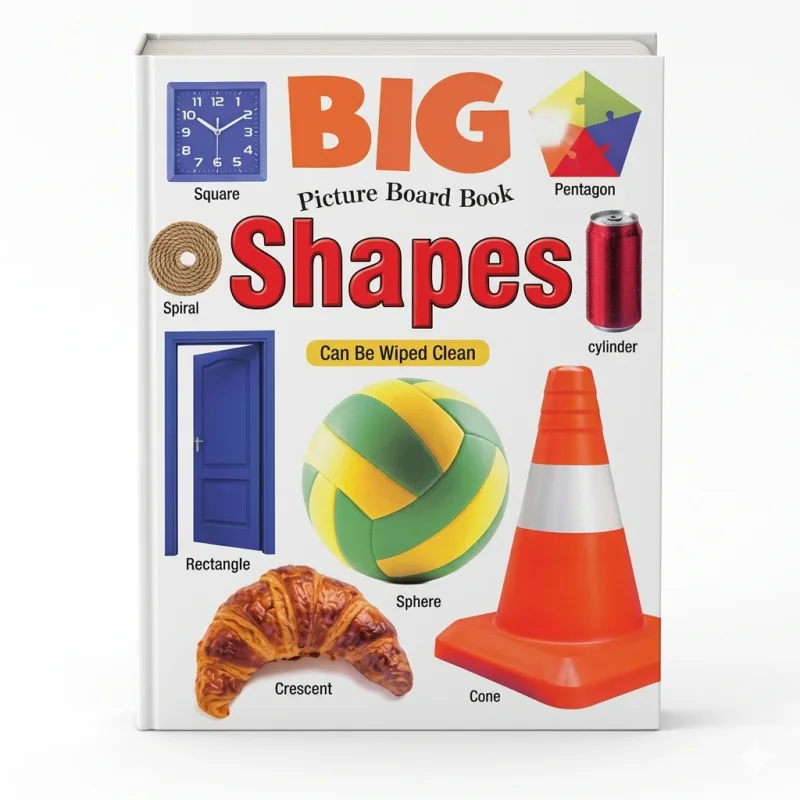 BIG PICTURE BOARD BOOK – SHAPES