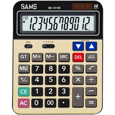 SAMS ডেস্কটপ বা অফিস ক্যালকুলেটর - SM-1014B