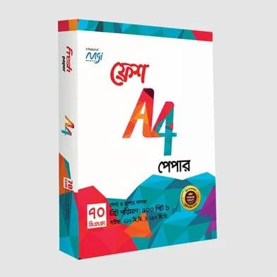 Fresh A4 পেপার 70 জিএসএম - 500 শিট