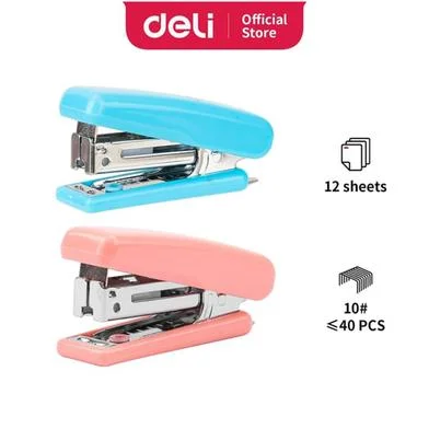 Deli স্ট্যাপলার 10 (অ্যাসোর্টেড)-1 পিস - E0222