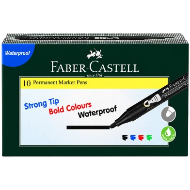 Faber Castell পারমানেন্ট মার্কার-12 পিস