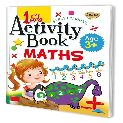 1st Activity Book-Maths 3+ Paperback