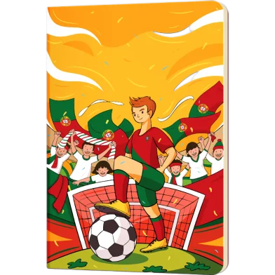 পর্তুগাল ওয়ার্ল্ড কাপ ফুটবল টিম নোটবুক