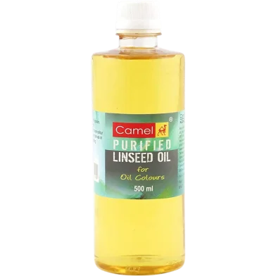 Camel লিনসিড অয়েল (ফর অয়েল পেইন্টিং) - 500 মিলি