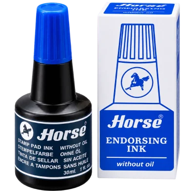 Horse রিফিল ইংক 30cc ব্লু