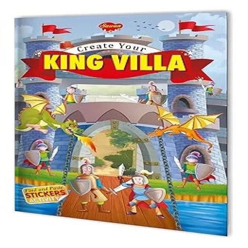 Create Your King Villa | Stickers Activity(paperback)