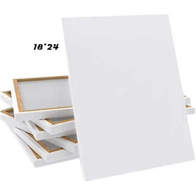 হোয়াইট ক্যানভাস 18x24 ইঞ্চি 1 পিস