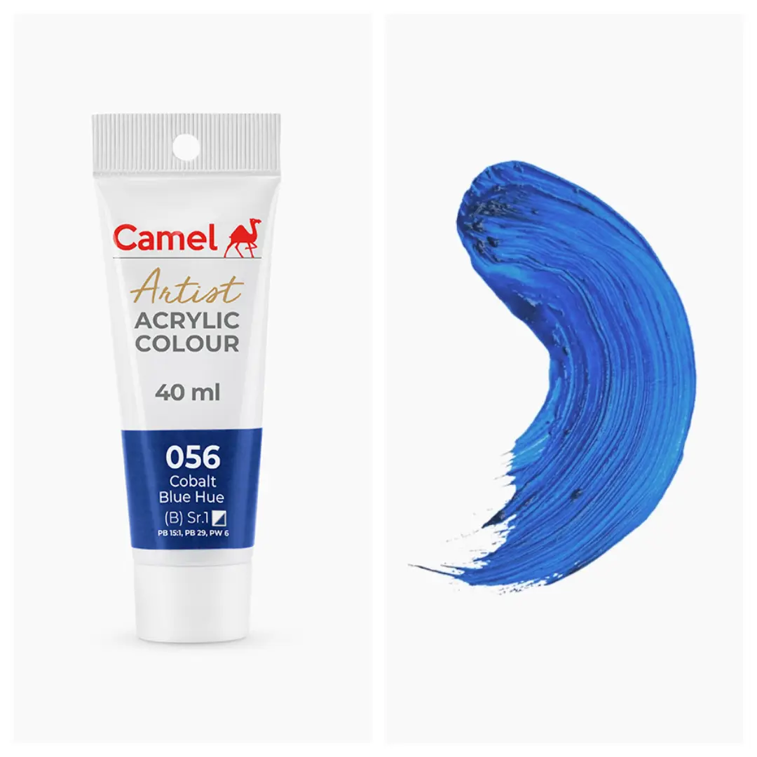 Camel আর্টিস্ট অ্যাক্রিলিক কালার 40ml – Cobalt Blue Hue (Sr.1)