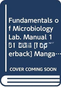 Fundamentals of Microbiology Lab. Manual