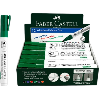 Faber Castell হোয়াইটবোর্ড মার্কার পেন-12 পিস