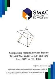 Comparative mapping between Income Tax Act 2023 and ITO, 1984 and TDS Rules 2023 vs ITR, 1984