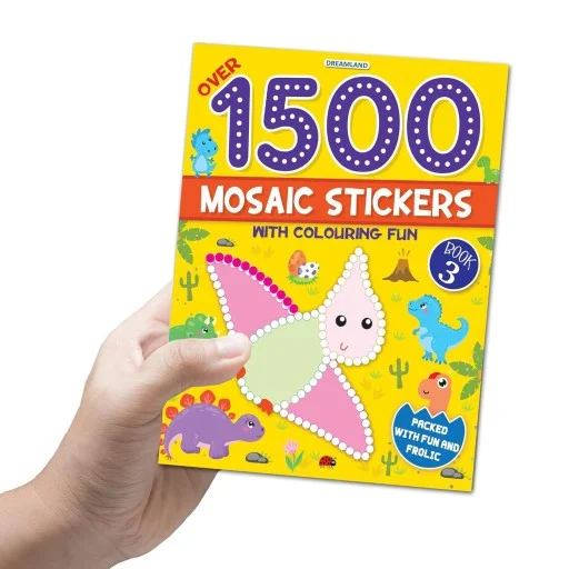 1500 Mosaic Stickers Book 3 (paperback)