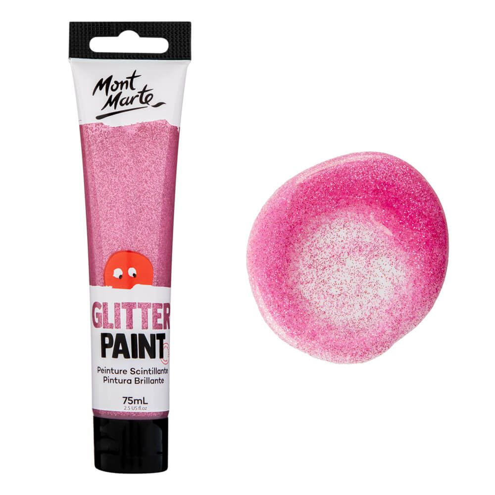 Mont Marte গ্লিটার পেইন্ট 75ml – Pink