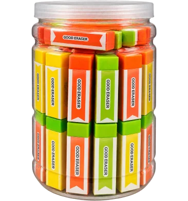 Titi কালারফুল নন ডাস্ট ইরেজার-40 পিস - TR003
