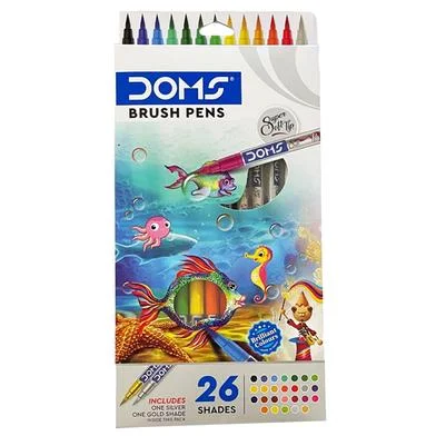 Doms ব্রাশ পেন সেট-26 পিস