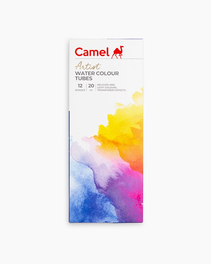 Camel আর্টিস্ট ওয়াটার কালার 20ml 12 শেড *NEW*