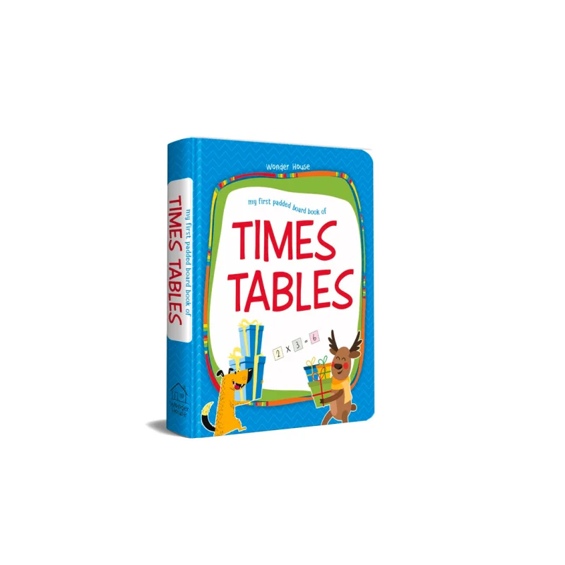 My First Padded Board Books of Times Tables: Multiplication Tables From 1-20