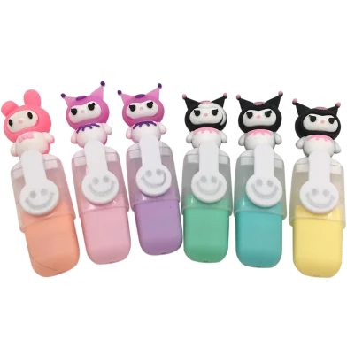 Sanrio মার্কার হাইলাইটার কার্টুন Kuromi 6 পিস সেট